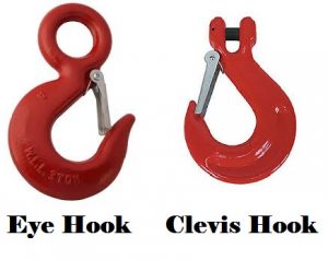 eye hook dan clevis hook